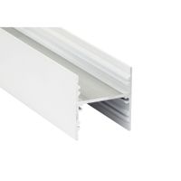 H-profiel hoog B 55mm x H 60mm - Wit