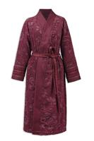 Pip Studio Pip Studio Jasmin Jacquard Bathrobe Donker roze XS