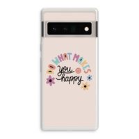 Happy days: Google Pixel 6 Pro Transparant Hoesje