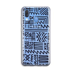 Marrakech print: Samsung Galaxy A40 Transparant Hoesje