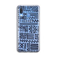Marrakech print: Samsung Galaxy A40 Transparant Hoesje