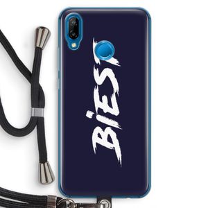 Biest: Huawei P20 Lite Transparant Hoesje met koord