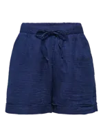 Only Leoni Seersucker Pull-On Shorts