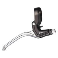 Saccon Remgrepenset 4-vinger v-brake zilver/zwart 2-delig
