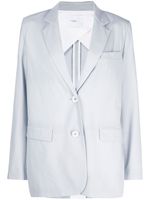 Rosetta Getty blazer en laine - Bleu