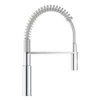 Grohe Get Kitchen Sink -kraan, 2 Jets Monocomande Mixer, Tik met professionele extraheerbare douche, 30361000