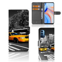 OPPO Reno 4 Pro 5G Flip Cover New York Taxi