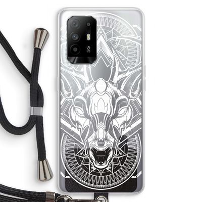 Oh Deer: Oppo A94 5G Transparant Hoesje met koord