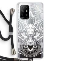 Oh Deer: Oppo A94 5G Transparant Hoesje met koord