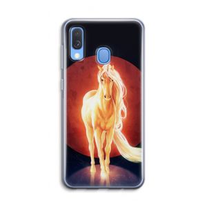 Last Unicorn: Samsung Galaxy A40 Transparant Hoesje