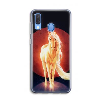 Last Unicorn: Samsung Galaxy A40 Transparant Hoesje
