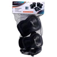 Alert sport skate beschermset kinderen 3 delig (maat s) zwart