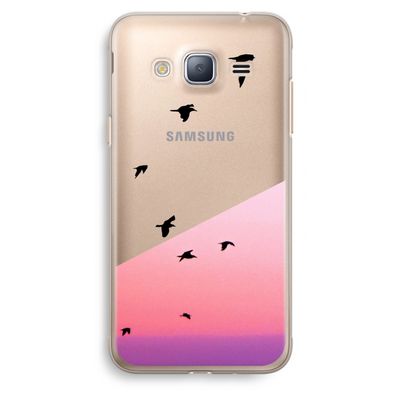 Fly away: Samsung Galaxy J3 (2016) Transparant Hoesje