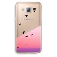 Fly away: Samsung Galaxy J3 (2016) Transparant Hoesje