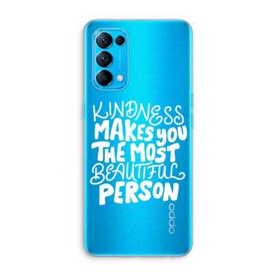 The prettiest: Oppo Find X3 Lite Transparant Hoesje