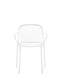 Kartell Hiray Tuinstoel met Armleuning - Wit