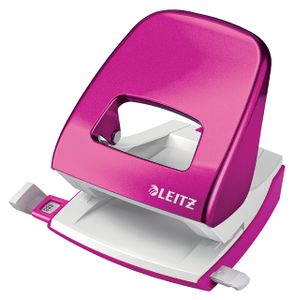 Leitz NeXXt WOW papierperforator 30 vel Roze, Wit