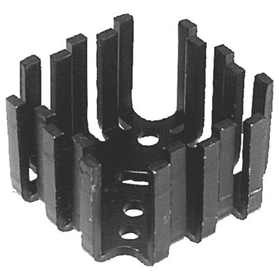 Fischer Elektronik FK201 SA-CB FK201 SA-CB Vingerkoellichamen 6 K/W (l x b x h) 45 x 45 x 25.4 mm TO-3, TO-66, SOT-9