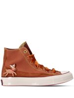 Converse baskets Christmas Chuck 70 - Marron