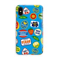 Fruitsticker: iPhone Xs Volledig Geprint Hoesje