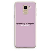 gij beslist: Samsung Galaxy J6 (2018) Transparant Hoesje