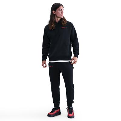 Nike Atletico Madrid Joggingpak Hooded 2025-2026 Zwart Rood