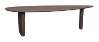 LABEL51 Organische Eettafel 'Wow' Mangohout, 300 x 130cm, kleur Espresso