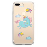Vliegende eenhoorn: iPhone 7 Plus Transparant Hoesje Vliegende eenhoorn: iPhone 7 Plus Transparant Hoesje