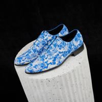 Blue Current Lureaux - Handgemaakte Nette Schoenen Voor Heren