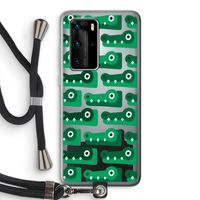 Crocs: Huawei P40 Pro Transparant Hoesje met koord
