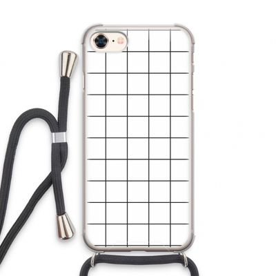 Rooster: iPhone 8 Transparant Hoesje met koord