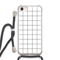 Rooster: iPhone 8 Transparant Hoesje met koord