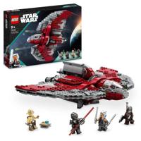 LEGO Star Wars Ahsoka Tano's T-6 Shuttle 75362, noppenlanceerschip, 4 personages - thumbnail