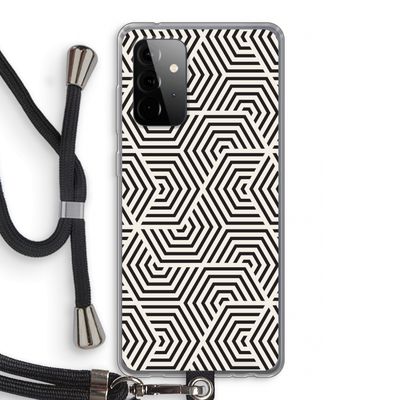 Magic pattern: Samsung Galaxy A72 5G Transparant Hoesje met koord