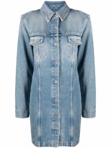 Off-White robe-chemise en jean à manches longues - Bleu