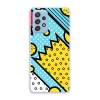 Pop Art #1: Samsung Galaxy A73 Transparant Hoesje