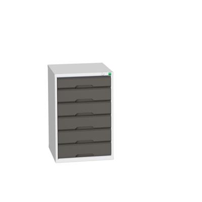 Bott Verso Schuifladenkast | 525x550x800mm | 6 Laden | RAL 7016 - 16925014.19