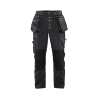 Blåkläder Baggy Denim Stretch X1900 19991141 | Zwart | Maat C50 - 7330509513941
