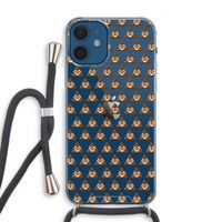 Poop emoji: iPhone 12 Transparant Hoesje met koord