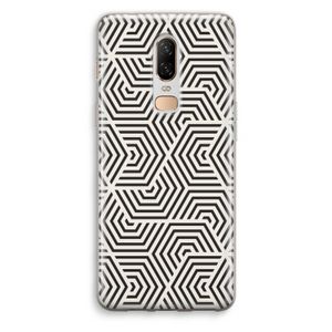 Magic pattern: OnePlus 6 Transparant Hoesje