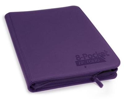 Ultimate Guard Zipfolio 320 16-Pocket Xenoskin - Purple