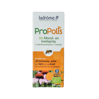 Ladrome Propolis keel- en mondspray bio 30 Milliliter