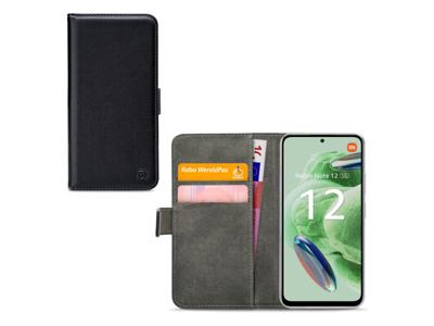 Mobilize Mobilize Classic Gelly Wallet Book Case Xiaomi Redmi Note 12 5G Black