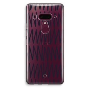 Marrakech Zigzag: HTC U12+ Transparant Hoesje