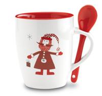 Kerstmok met lepel