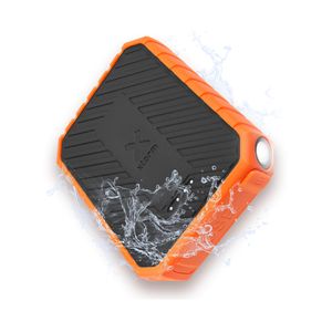 Xtorm by A-Solar Rugged 10000 Powerbank 10000 mAh Quick Charge 3.0, Power Delivery LiPo USB-A, USB-C Oranje, Zwart Outdoor, Zaklamp, Statusweergave