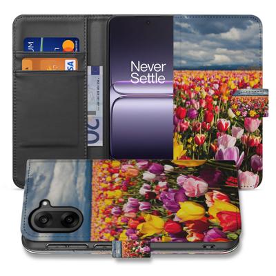 Tulpen Motief Hoesje Voor OnePlus Nord CE 5 | Portemonnee Hoesje