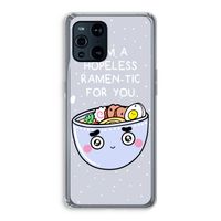 I'm A Hopeless Ramen-Tic For You: Oppo Find X3 Pro Transparant Hoesje