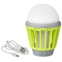 ProPlus Camping& insectenlamp 2-in-1 oplaadbaar groen/grijs