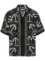 Neighborhood chemise à imprimé Anchor - Noir